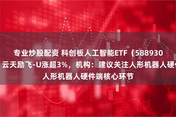 专业炒股配资 科创板人工智能ETF（588930）盘中飘红，云天励飞-U涨超3%，机构：建议关注人形机器人硬件端核心环节